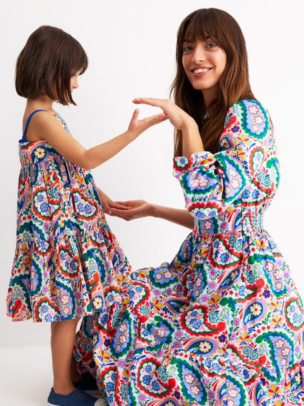 Boden Multicolor Paisley Maxi Dress - Picture 5 of 6